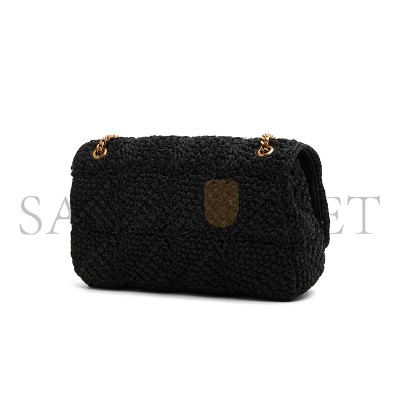 YSL JAMIE MEDIUM IN RAFFIA 515821GAAAT1000 (25*15*7.5cm)