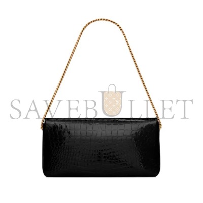 YSL KATE 99 IN ALLIGATOR-EMBOSSED LEATHER 72366015F0W1000 (26*13.5*4.5cm)