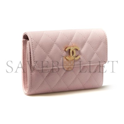 CHANEL FLAP WALLET AP2963 B08937 NJ523 (15*10*4cm)