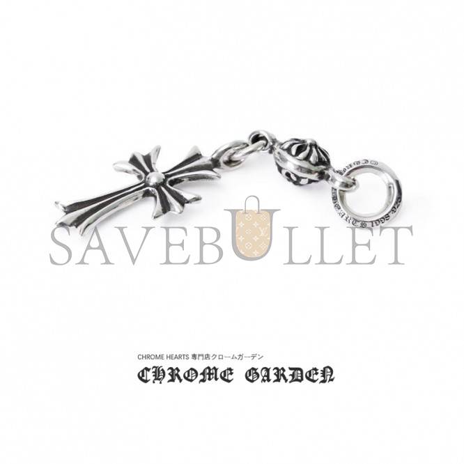 CHROME HEARTS CROSS WITH ONE SILVER BALL CHARM(Pendant Only)