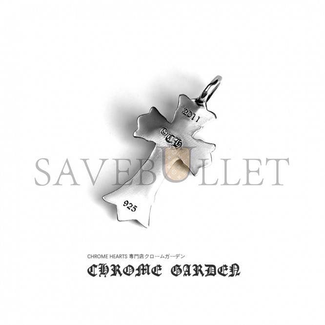 CHROME HEARTS DOUBLE CROSS CHARM