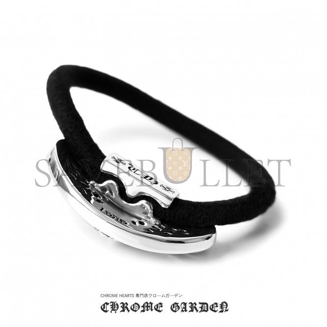 CHROME HEARTS TINY FLORAL HAIR TIE