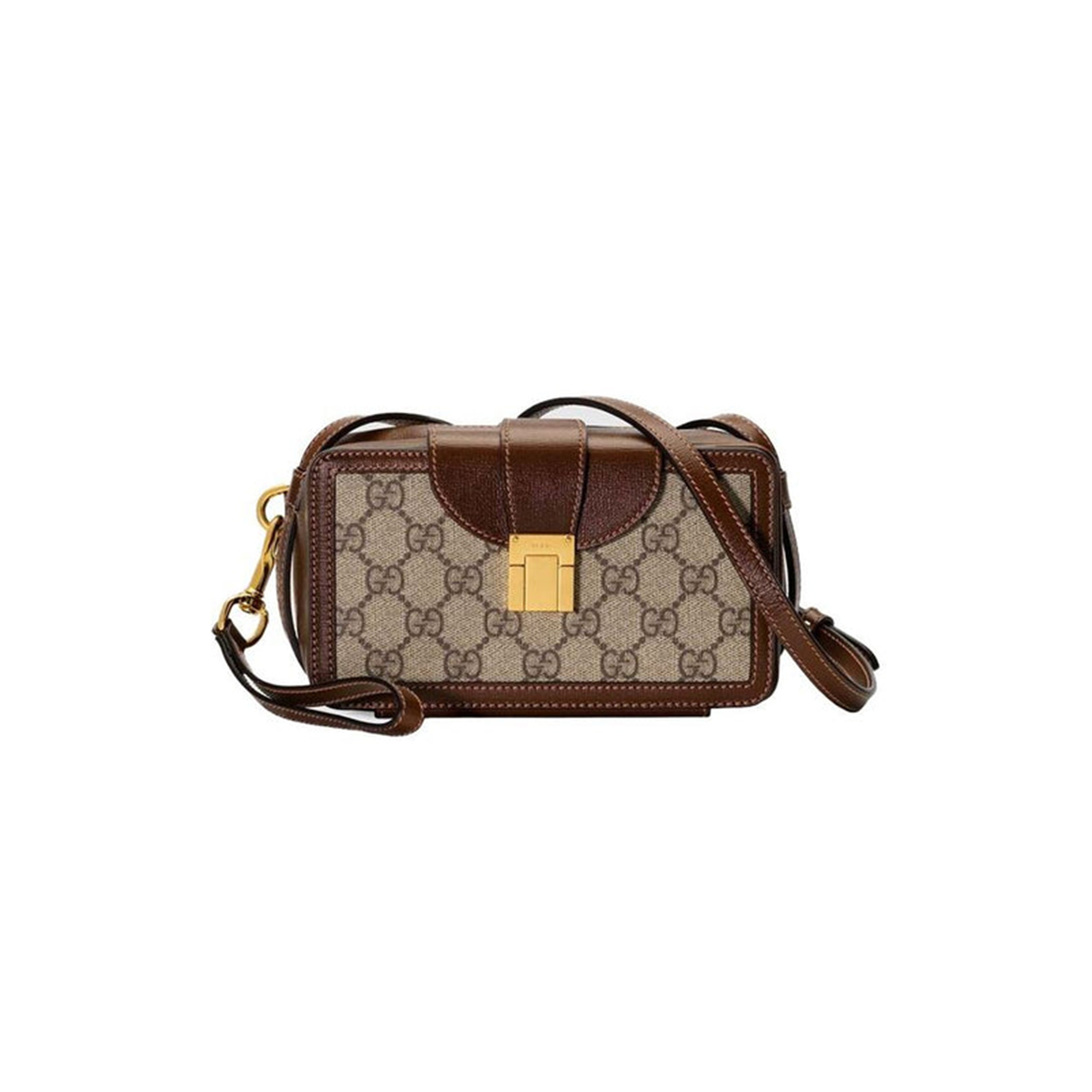 GUCCI MINI BAG WITH CLASP CLOSURE 614368 92TCG 8563 (18*10.5*6.5cm)