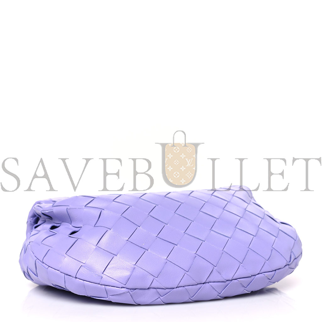 BOTTEGA VENETA NAPPA INTRECCIATO MINI JODIE WISTERIA (25*15*8cm)