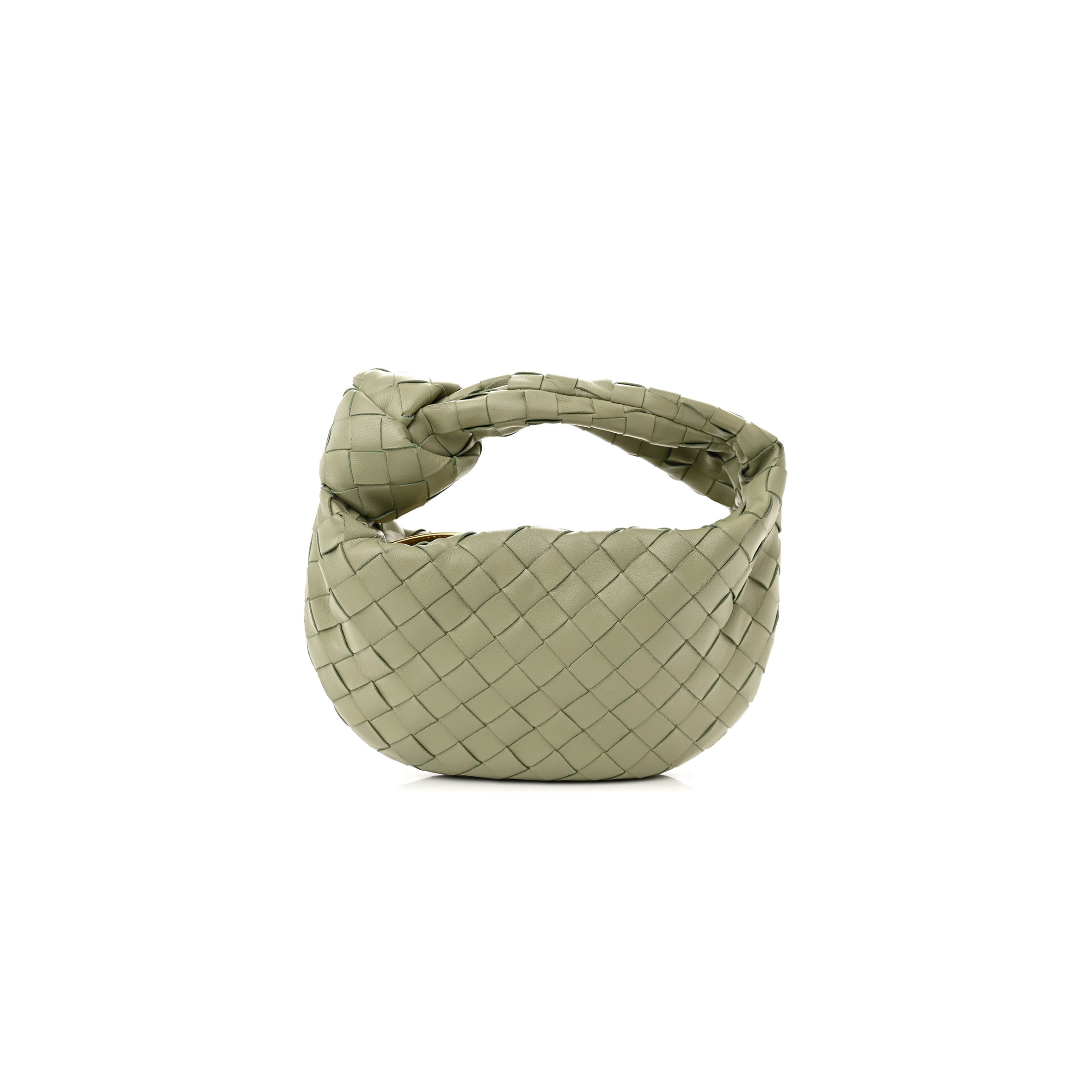 BOTTEGA VENETA NAPPA INTRECCIATO MINI JODIE TRAVERTINE (22*13*4cm)