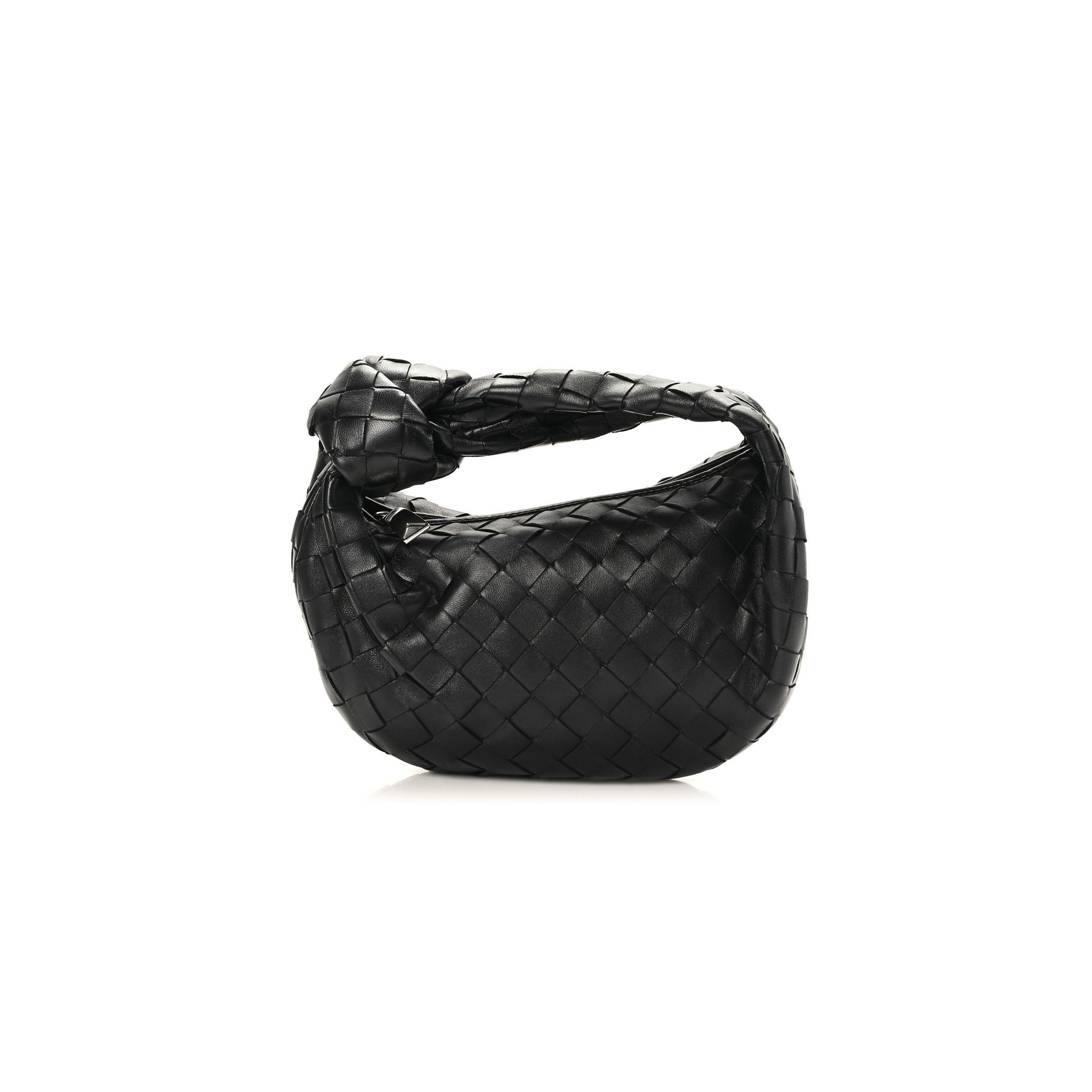 BOTTEGA VENETA NAPPA INTRECCIATO MINI JODIE BLACK (27*13*8cm)