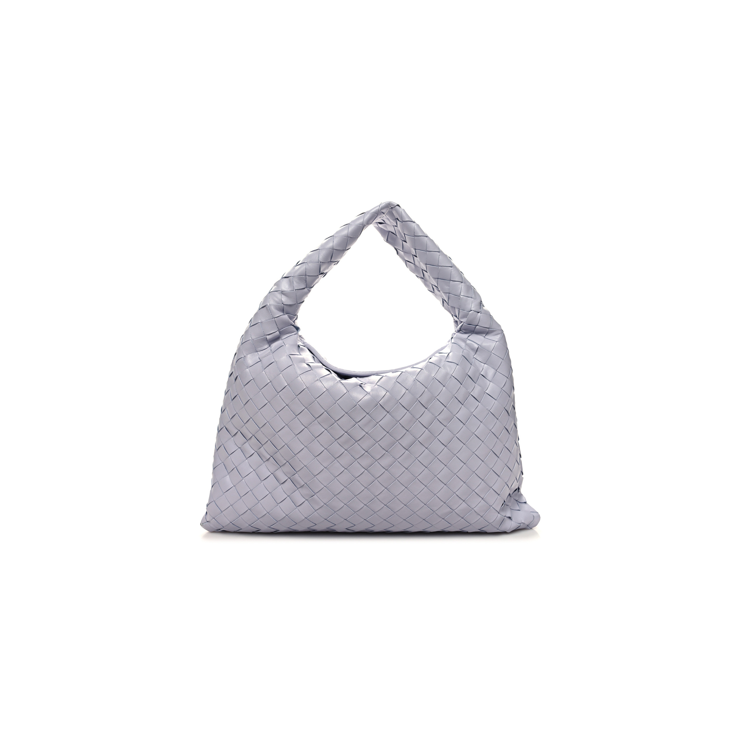 BOTTEGA VENETA NAPPA INTRECCIATO SMALL HOP OYSTER LILAC (40*27*3cm)