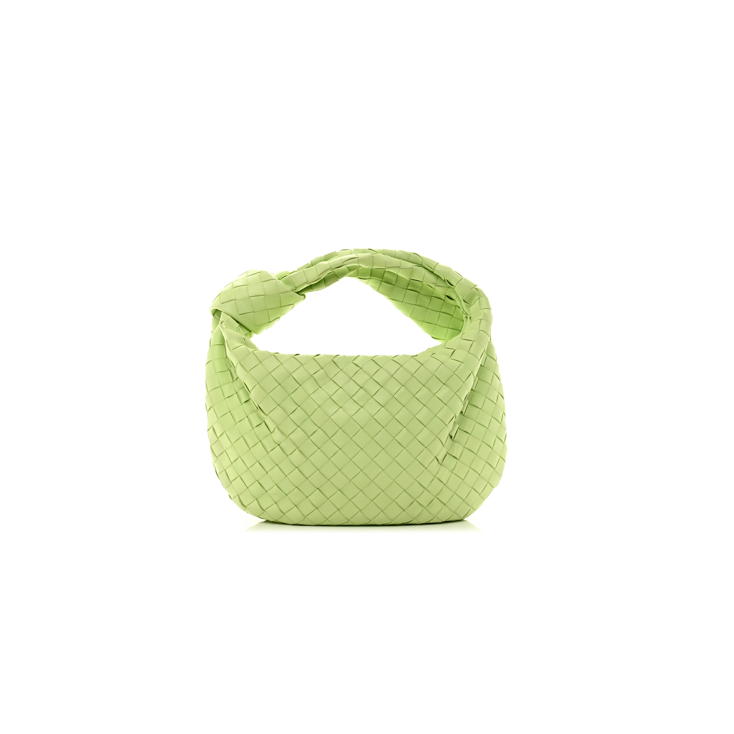 BOTTEGA VENETA NAPPA INTRECCIATO TEEN JODIE HOBO PISTACHIO  (34*21*9cm)