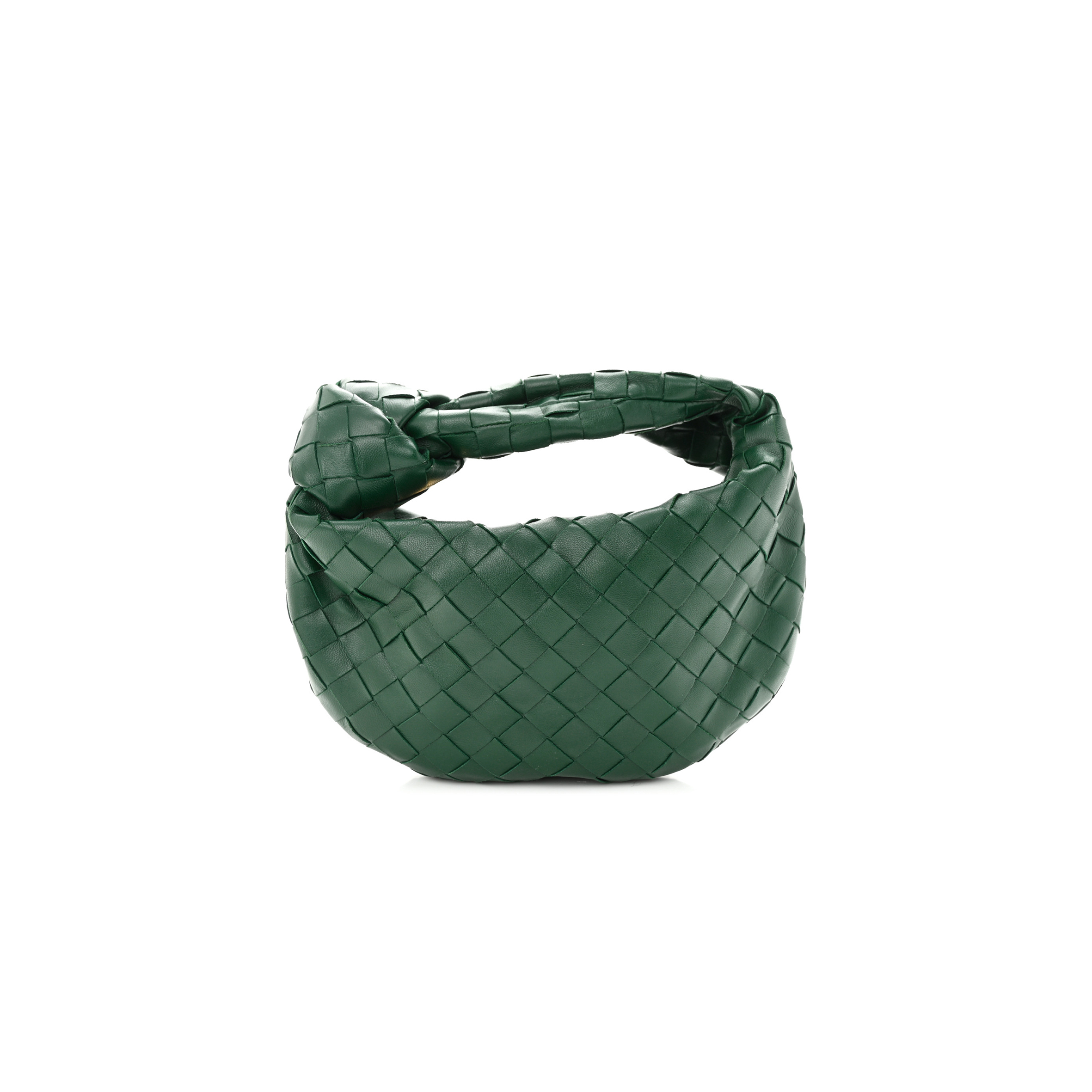 BOTTEGA VENETA NAPPA INTRECCIATO MINI JODIE RAINTREE  (23*15*9cm)