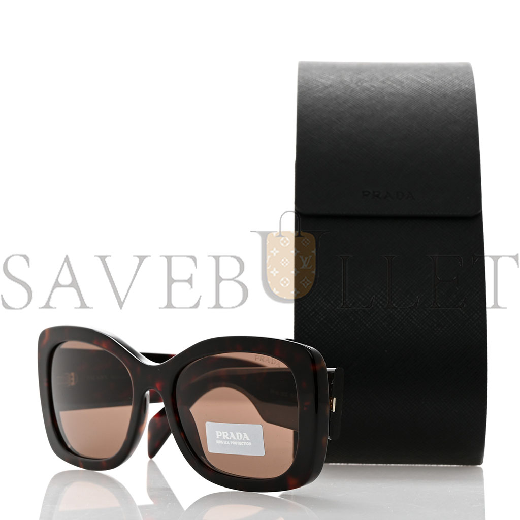 PRADA ACETATE SUNGLASSES SPR A08 TORTOISE