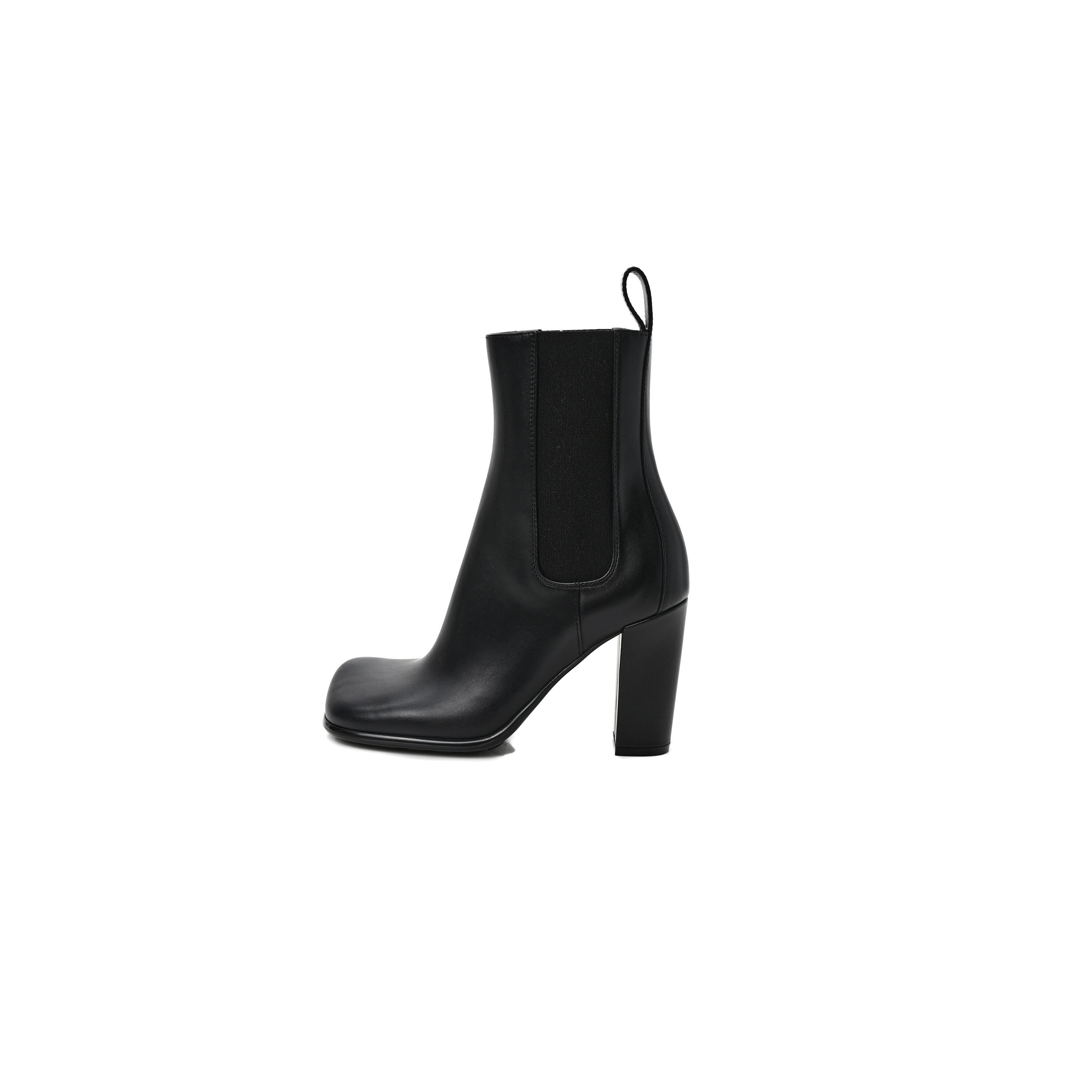 BOTTEGA VENETA CALFSKIN STORM BOOTS 36 BLACK