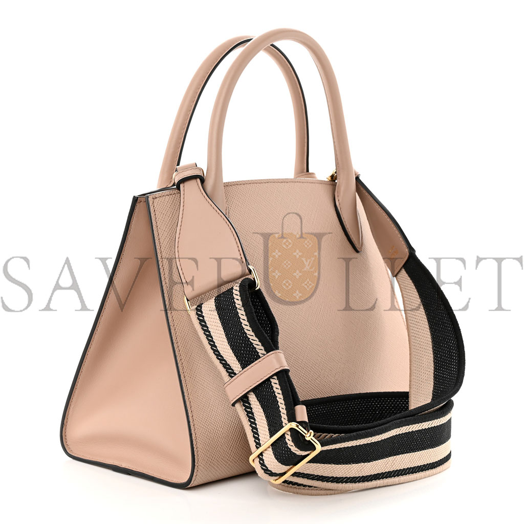 PRADA SAFFIANO CUIR SMALL MONOCHROME TOP HANDLE TOTE CIPRIA (25*20*13cm)