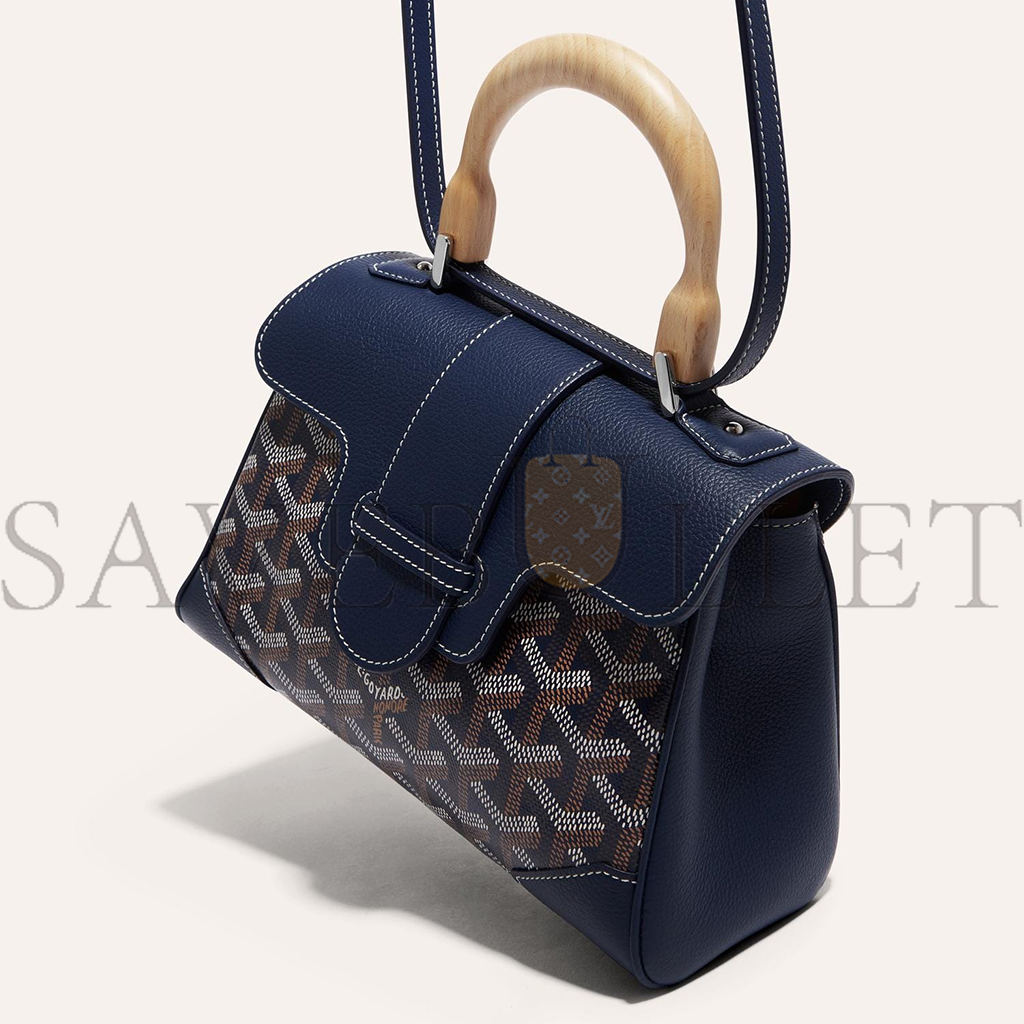 GOYARD SAÏGON SOUPLE MINI BAG SAIGONMINTY12CL12P (20*15*7.5cm)