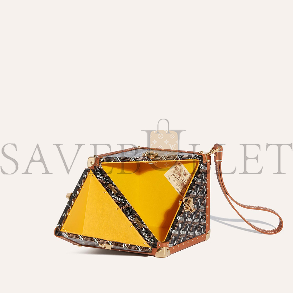 GOYARD DÉ TRUNK BAG SAMADEPMLTY01CL03O (12.5*12.5*12.5cm)