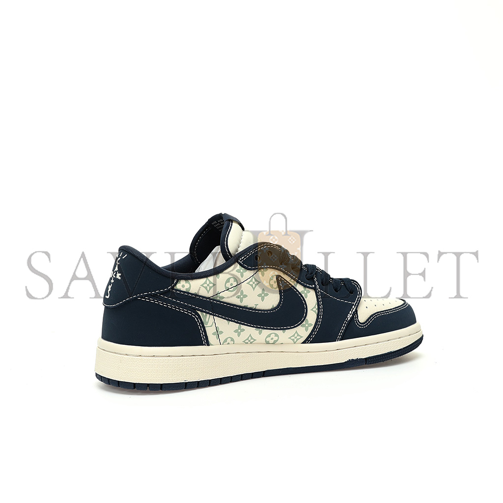 NIKE AIR JORDAN 1 LOW OG SP DEEP BLUE BEIGE LV XL1988-103