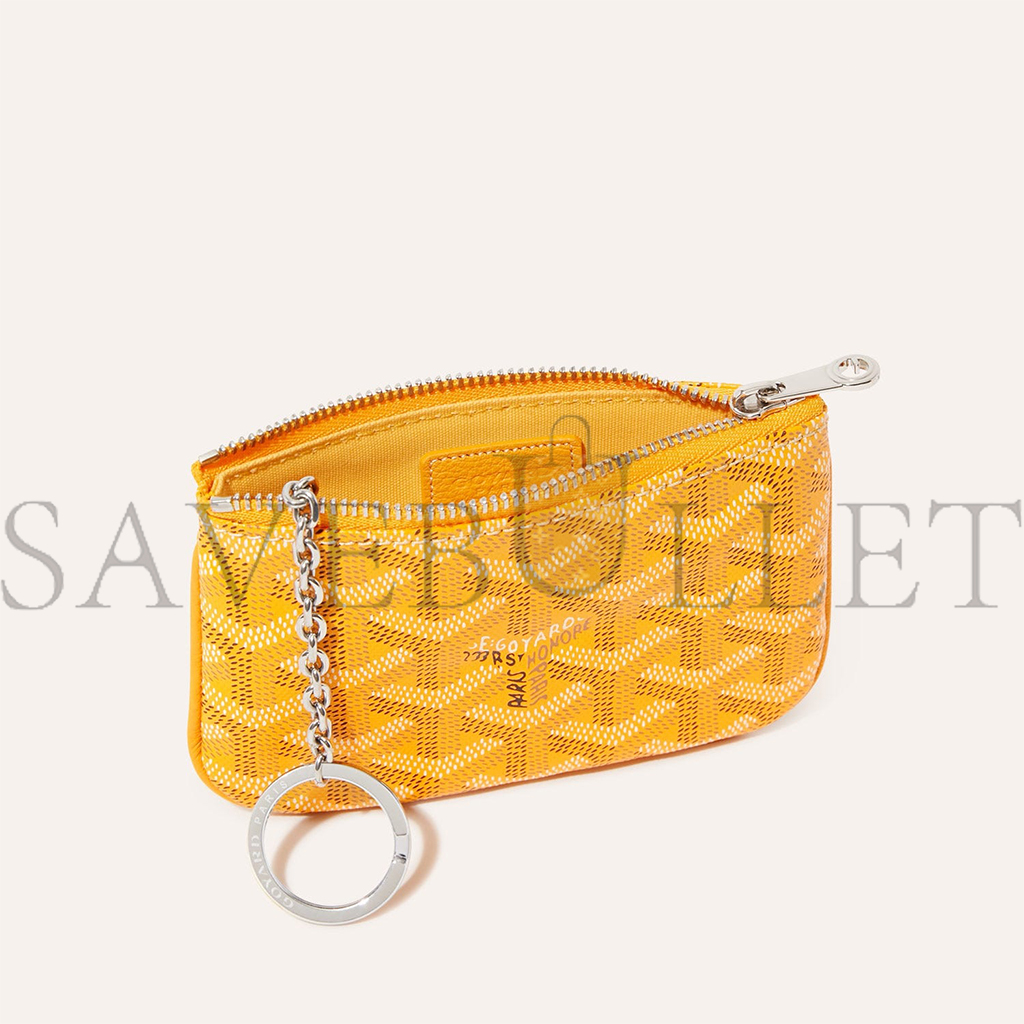 GOYARD SÉNAT NANO KEY POUCH SENAPCNANTY08CL08P (13*9*1cm)