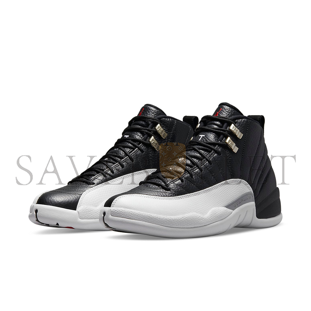 NIKE AIR JORDAN 12 BLACK AND PLAYOFFS CT8013-006