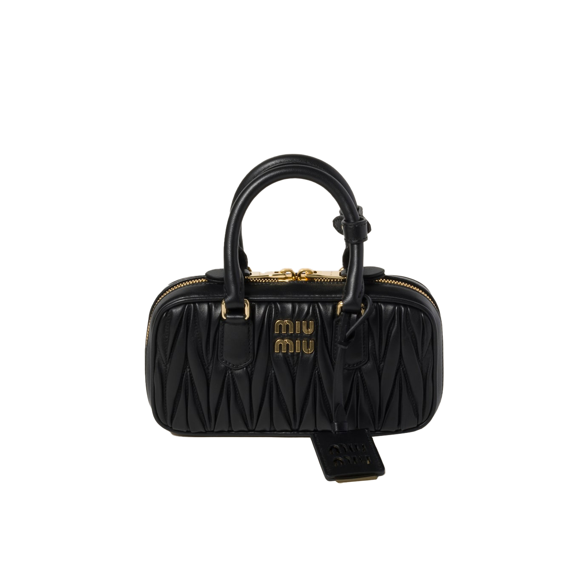 MIU MIU ARCADIE MATELASSÉ NAPPA LEATHER MINI-BAG 5BP088 (19*10*5cm)