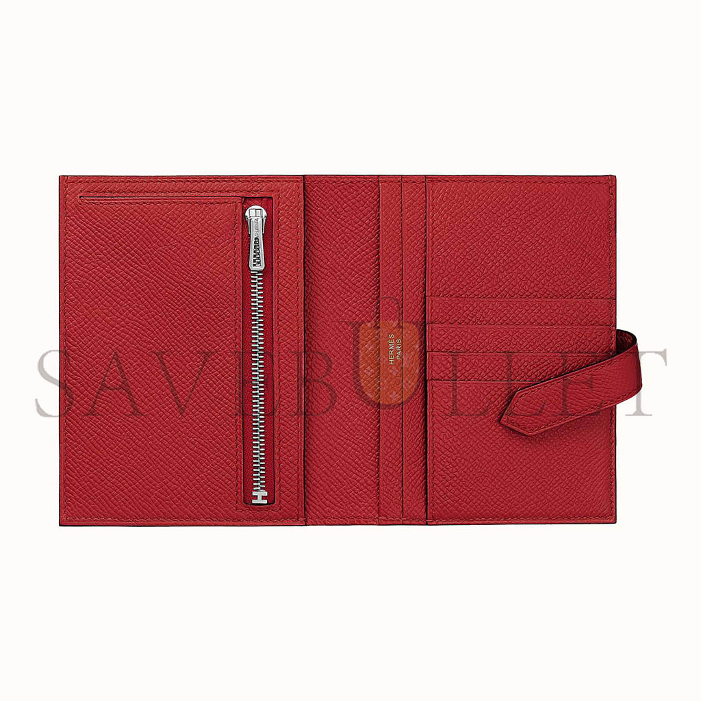 HERMES BEARN COMPACT WALLET H039790CKQ5 (12*9.5*0.4cm)