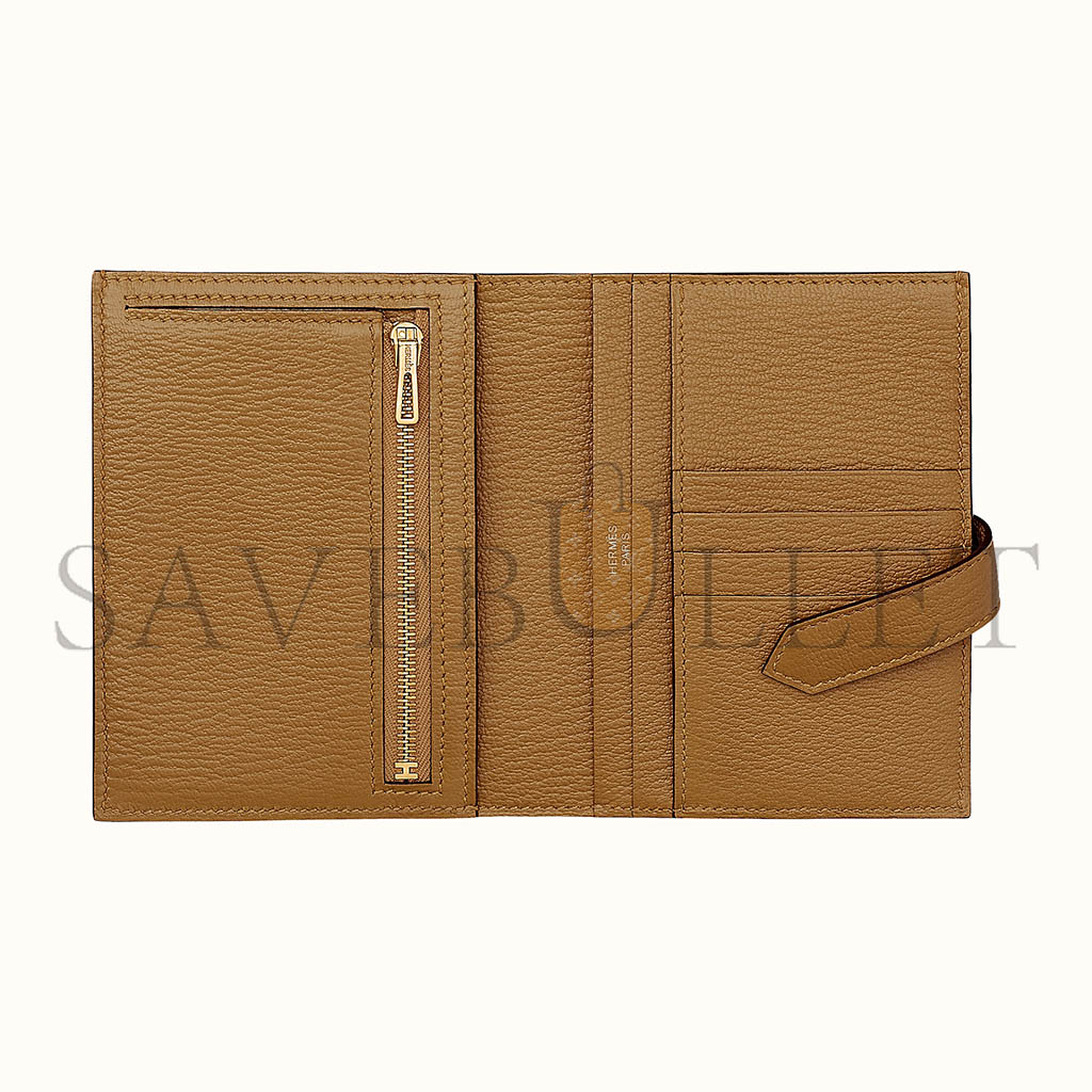 HERMER BEARN COMPACT WALLET H039789CC2H (12*9.5*0.4cm)