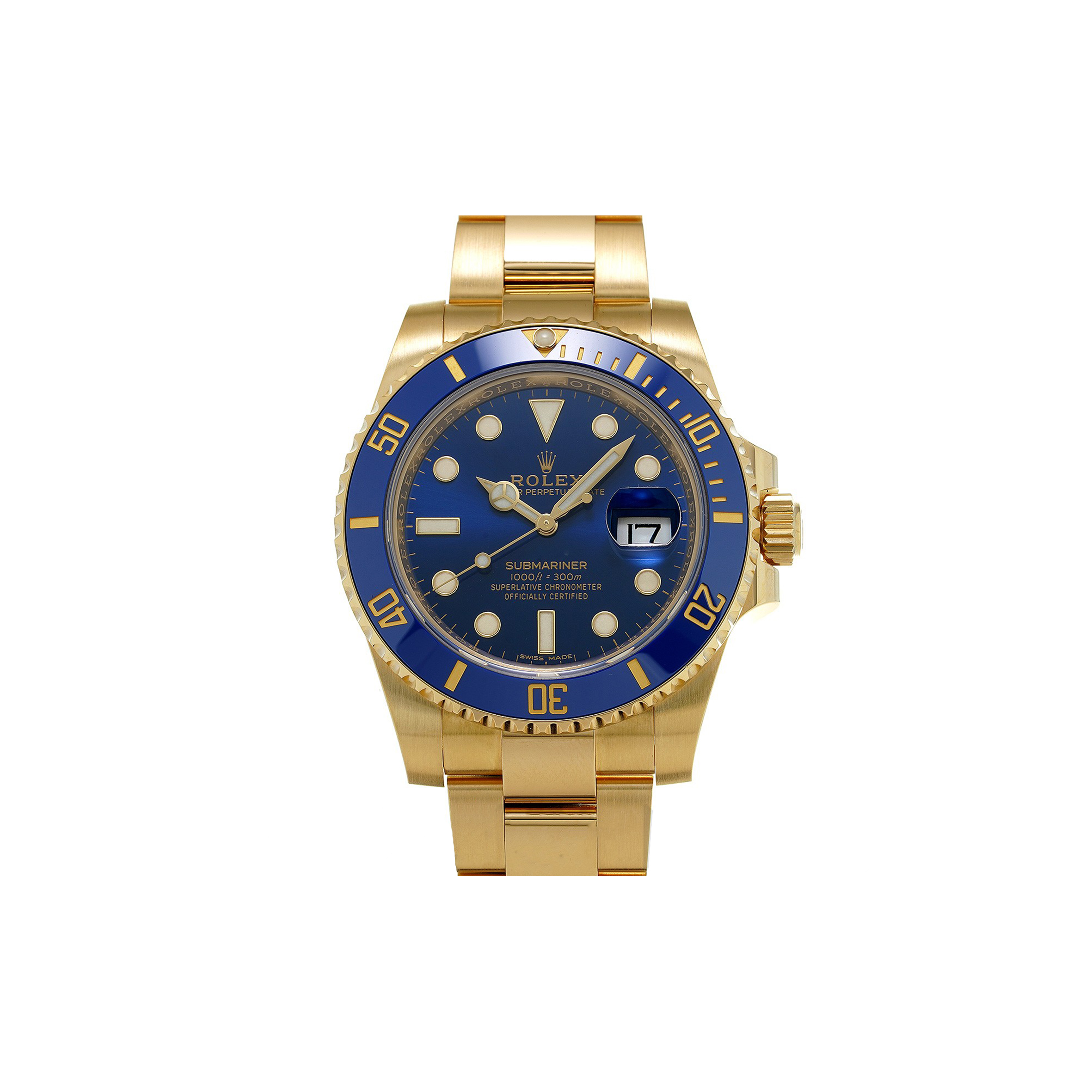 ROLEX SUBMARINER 40MM WATCH 116618LB