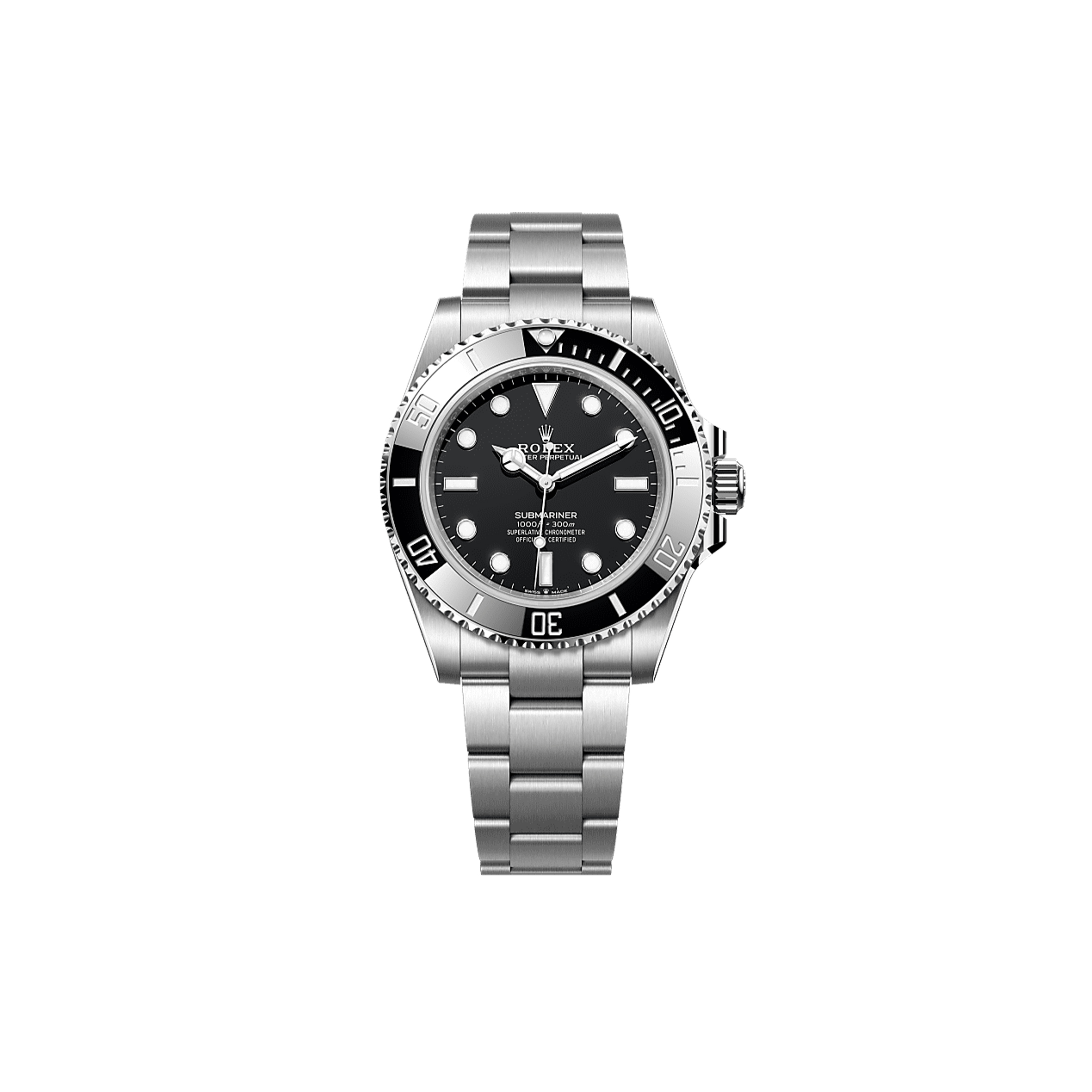 ROLEX SUBMARINER OYSTER, 41 MM, OYSTERSTEEL WATCH 124060