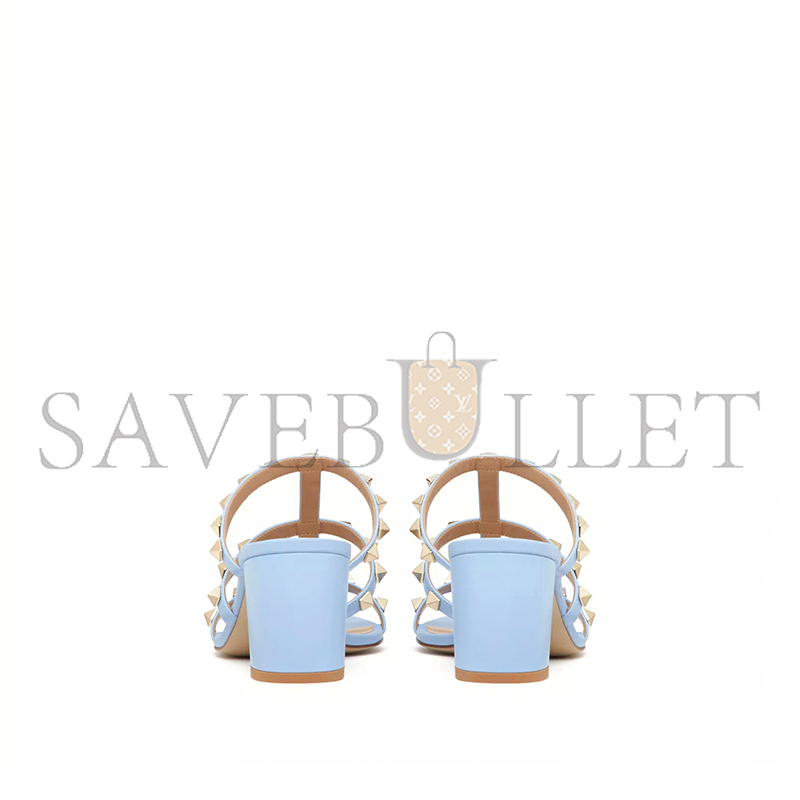 VALENTINO ROCKSTUD CALFSKIN LEATHER SLIDE SANDAL 60 MM 4W2S0C47VOD_ZQW VALENTINO ROCKSTUD CALFSKIN LEATHER SLIDE SANDAL 60 MM 4W2S0C47VOD_ZQW