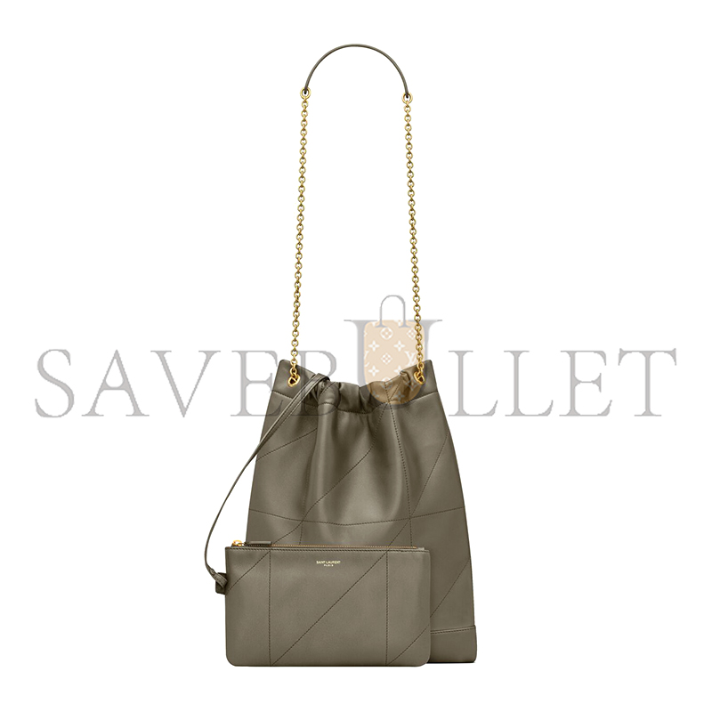 YSL JAMIE POCHON IN LAMBSKIN 781666AAB323212 (38*33*2cm)