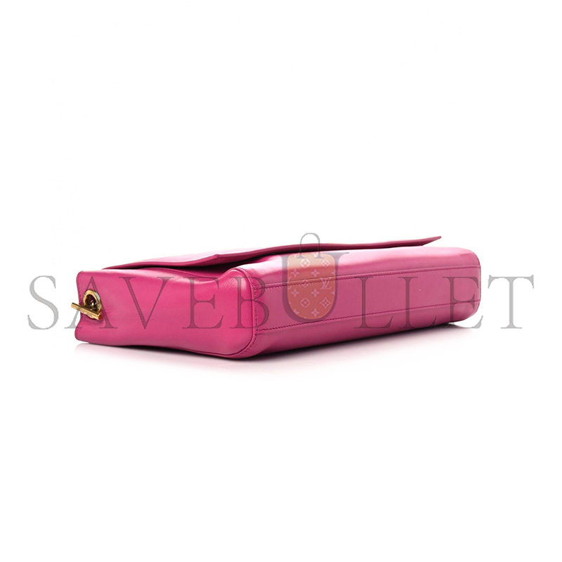 YSL KATE MEDIUM REVERSIBLE CHAIN BAG PINK 5538040UD7W5528 (28.5*20*6cm)