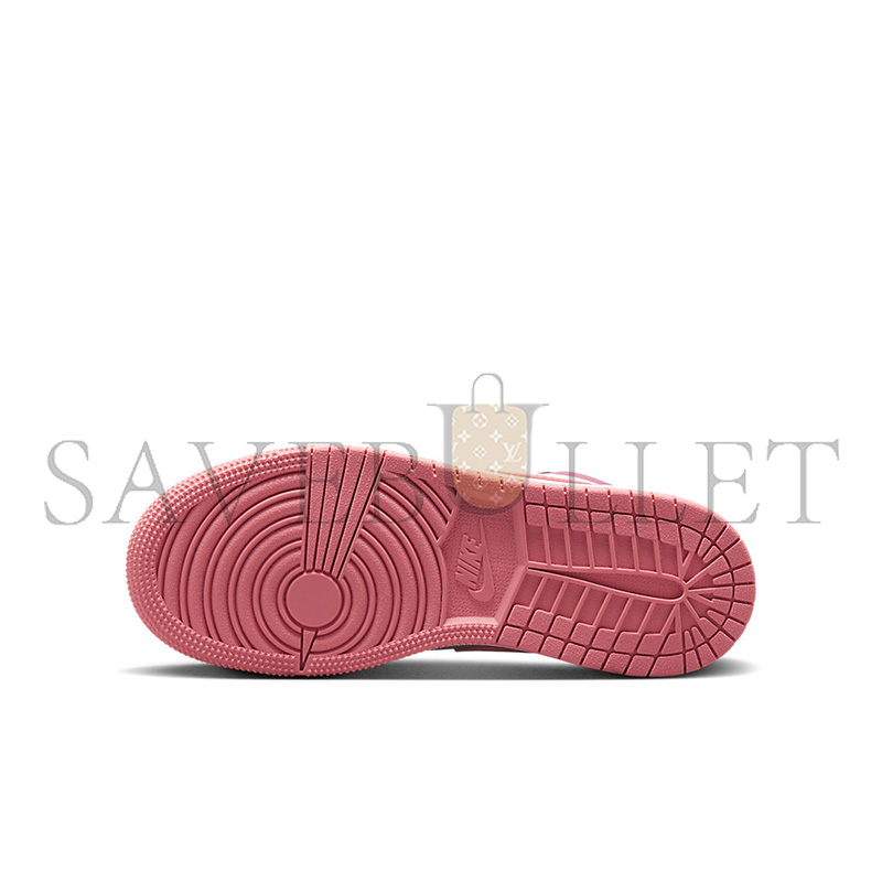 NIKE AIR JORDAN 1 LOW GS DESERT BERRY WHITE PINK 553560-616