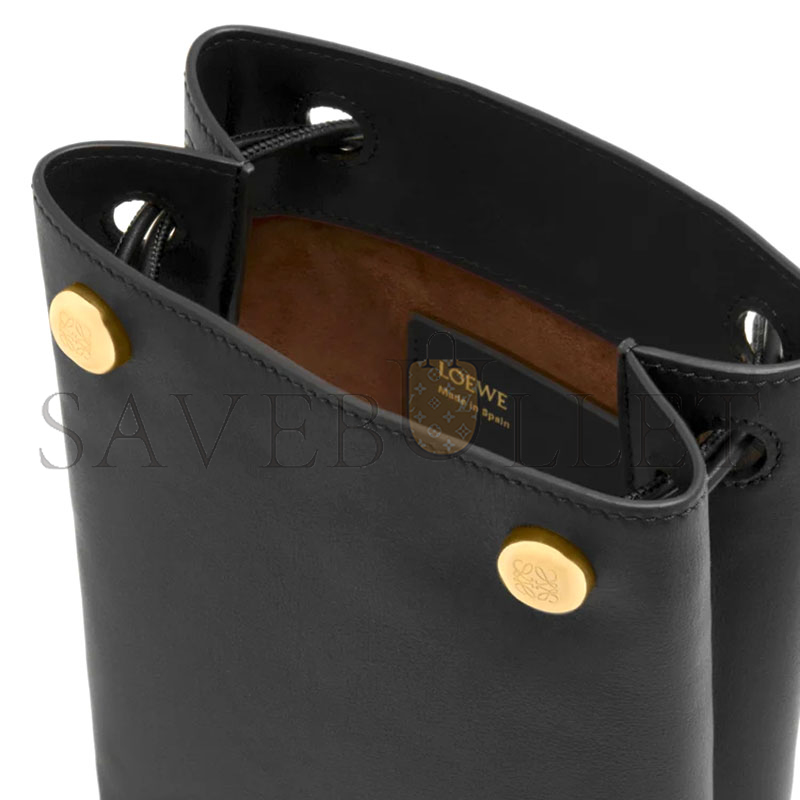 LOEWE PEBBLE POUCH IN SMOOTH CALFSKIN CANBSPPX01 (17*21.5*7cm)