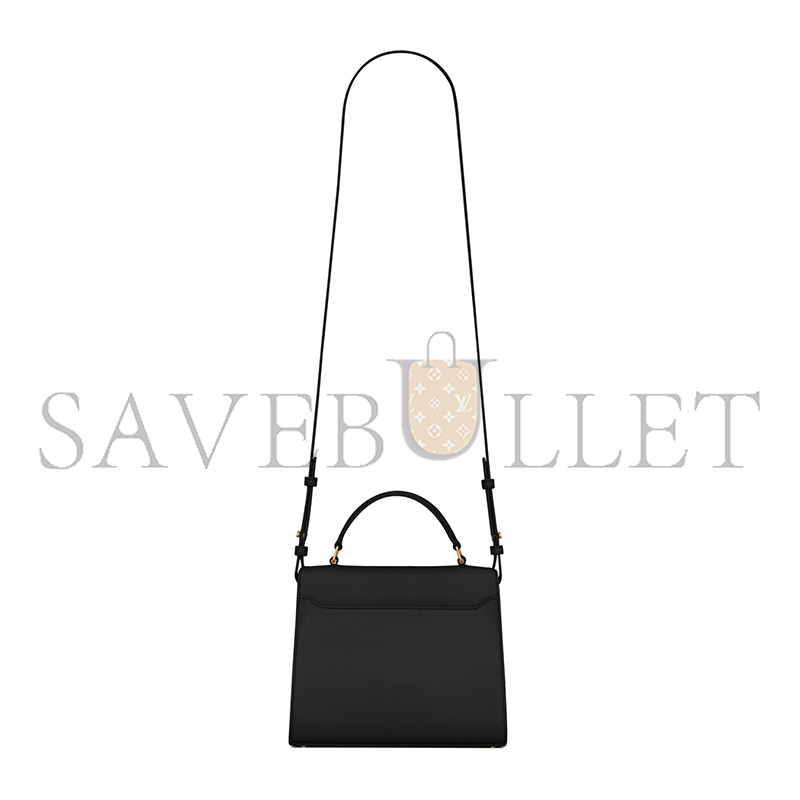 YSL CASSANDRA MINI TOP HANDLE BAG IN BOX SAINT LAURENT 6239300SX0W1000 (20*16*7.5cm)