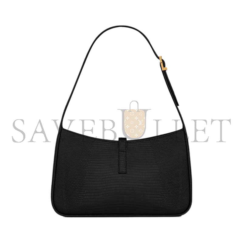 YSL LE 5 À 7 IN LIZARD SKIN 657228EAAAU1000 (23*16*6.5cm)