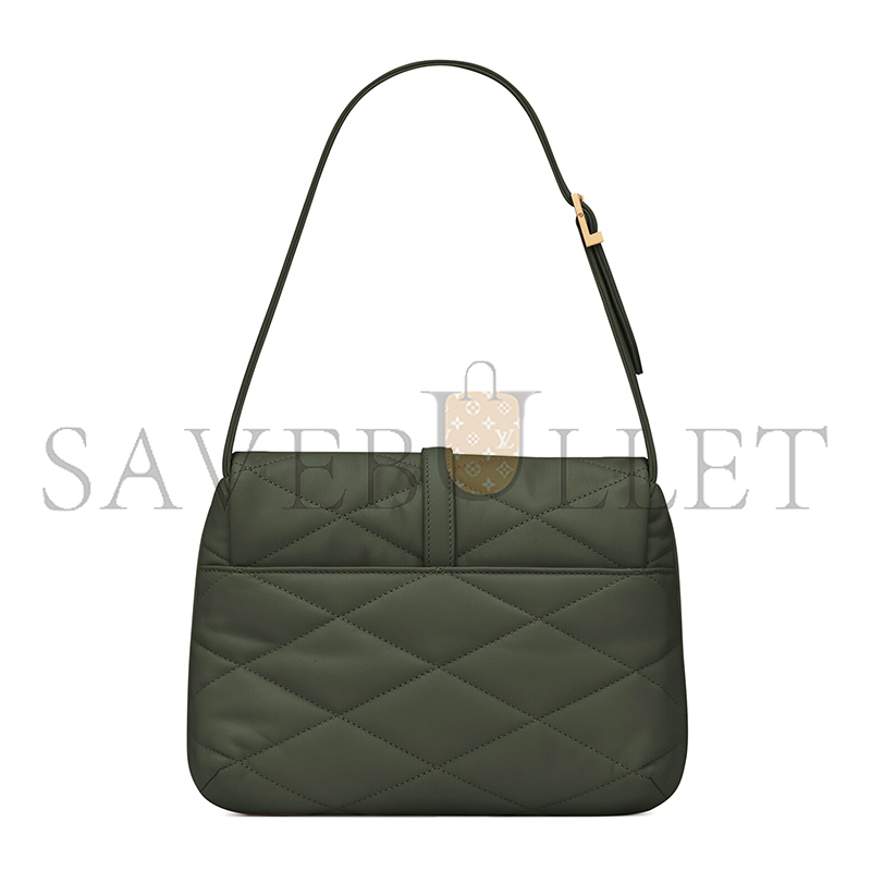 YSL LE 57 HOBO BAG IN QUILTED LAMBSKIN 698567AAAO03045 (24*18*5.5cm)