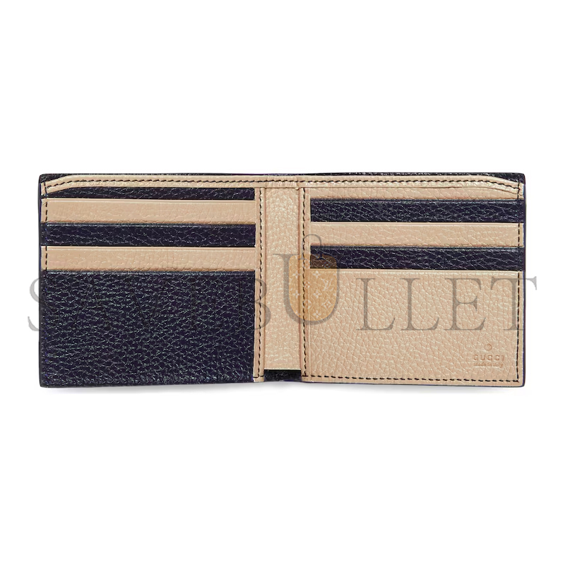 GUCCI OATMEAL INTERIOR BI-FOLD WALLET 817019AAEGG4043 (21*9cm)
