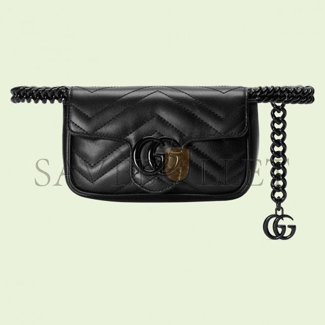 GUCCI GG MARMONT BELT BAG 699757 （16.5*10.2*5.1cm)