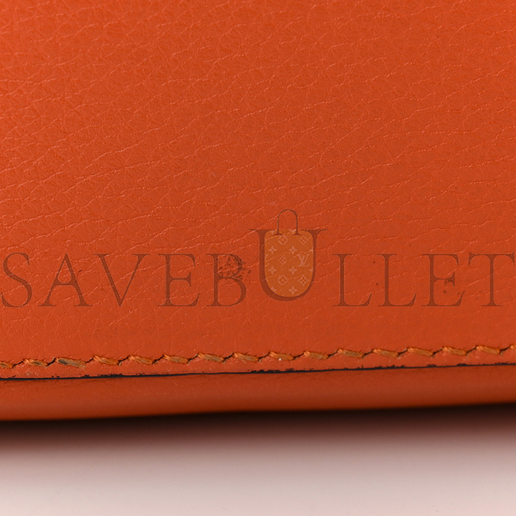 LOEWE CALFSKIN SMALL PUZZLE BAG CORAL (24*16.5*10.5cm)