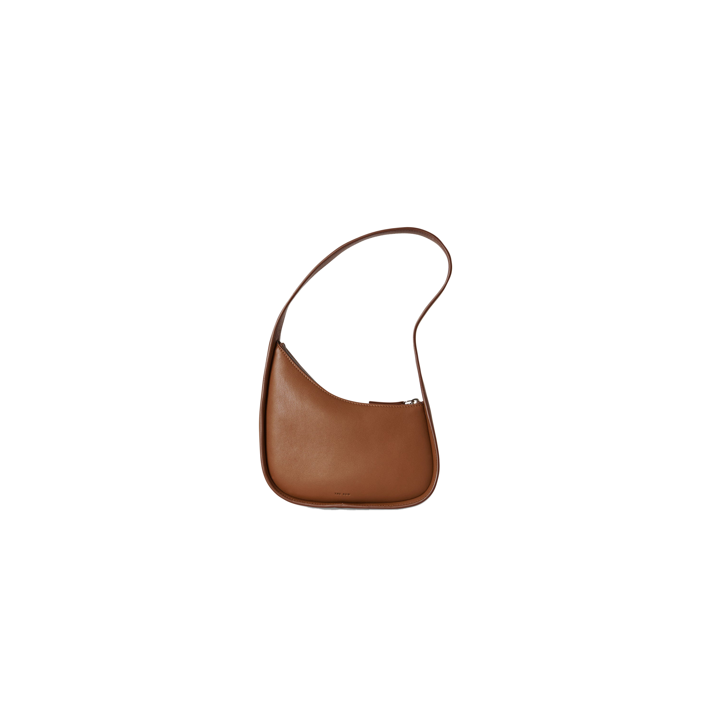 THE ROW HALF MOON BAG IN LEATHER CUIR W1249L60CRPD (20*34*6cm)