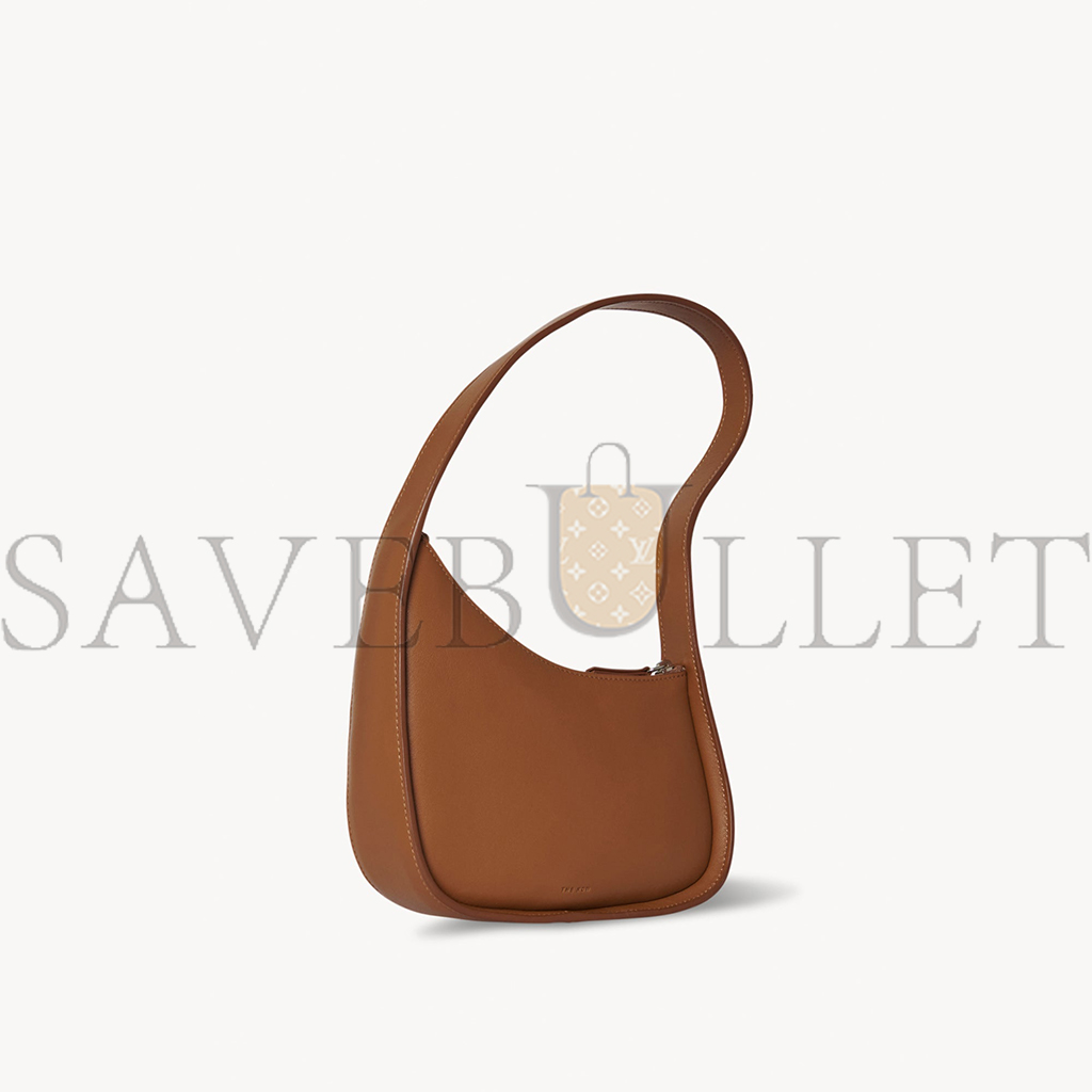 THE ROW HALF MOON BAG IN LEATHER CUIR W1249L60CRPD (20*34*6cm)