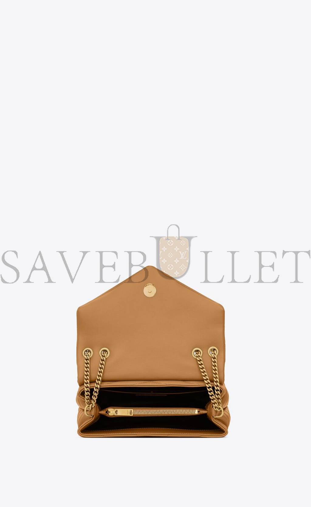 YSL LOULOU SMALL CHAIN BAG IN QUILTED LEATHER 494699DV7272357 (23*17*9cm)