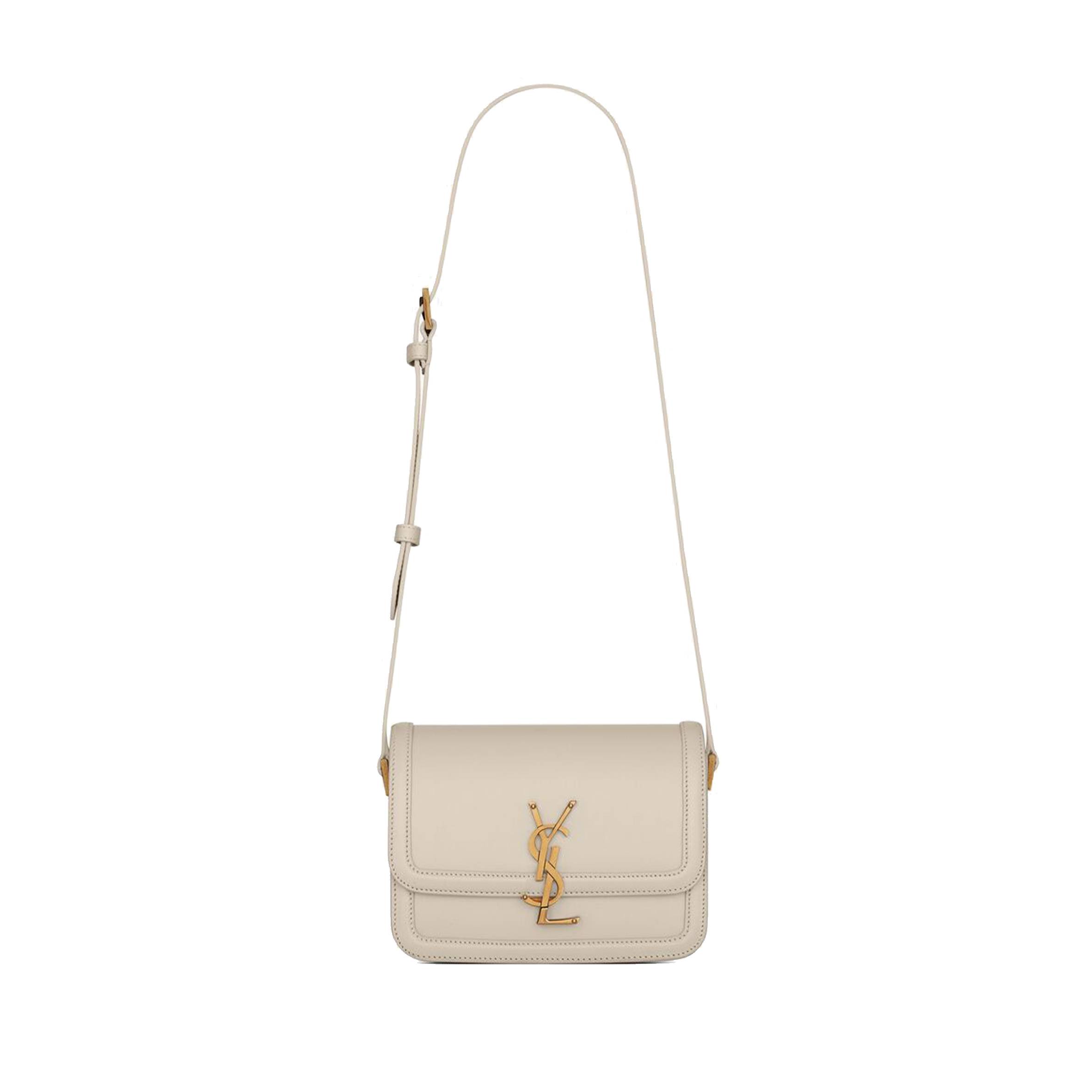 YSL SOLFERINO SMALL SATCHEL IN BOX SAINT LAURENT LEATHER 6343060SX0W9207 (19*13*5cm)