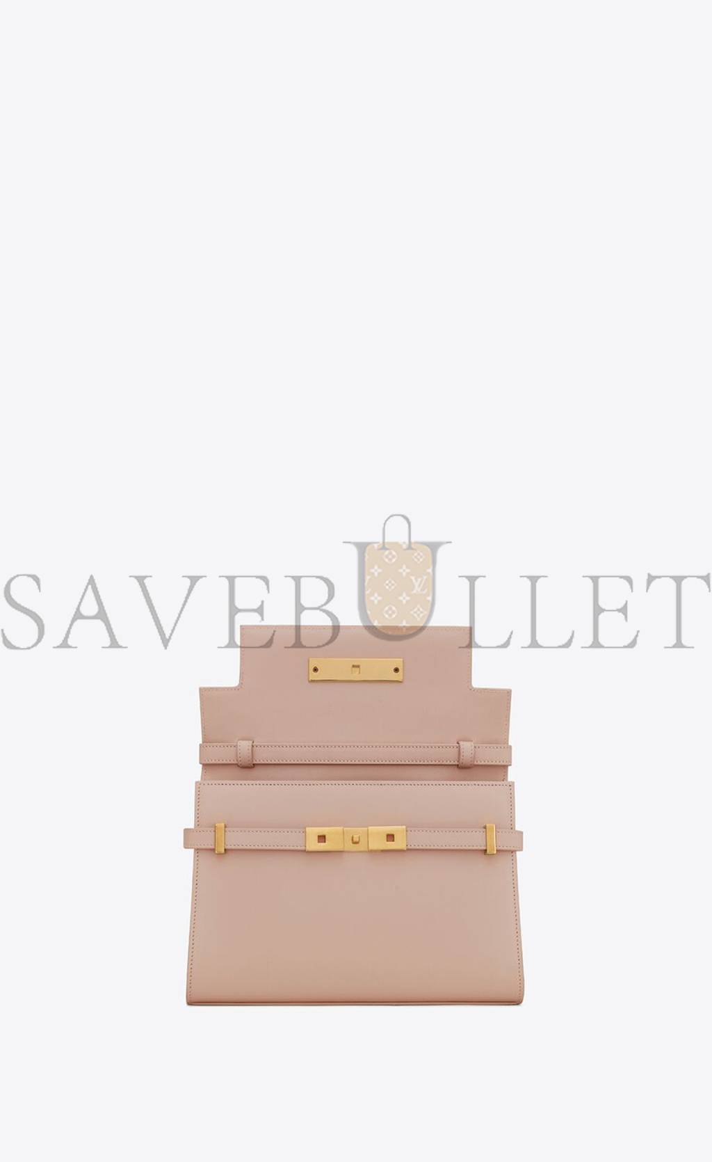 YSL MANHATTAN SMALL SHOULDER BAG IN BOX SAINT LAURENT LEATHER 6756260SX0W2738 (24*17.5*6cm)