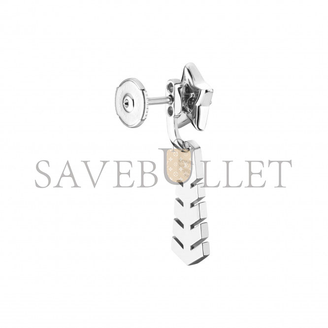 CHANEL COMÈTE CHEVRON SINGLE EARRING - REF. J11380