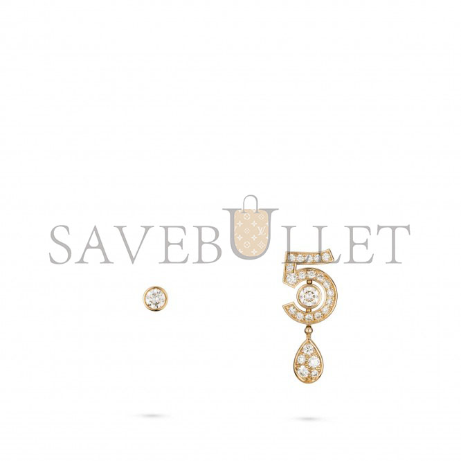 Chanel Eternal N°5 transformable earrings - Ref. J12194